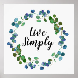 Live erstellen Sie einfach Ihr eigenes inspirieren Poster