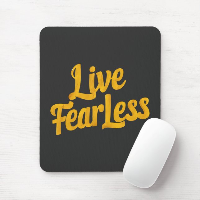 Live Fearless Mousepad (Mit Mouse)