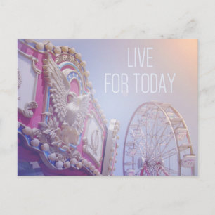 Live For Today - Carte postale Carnaval