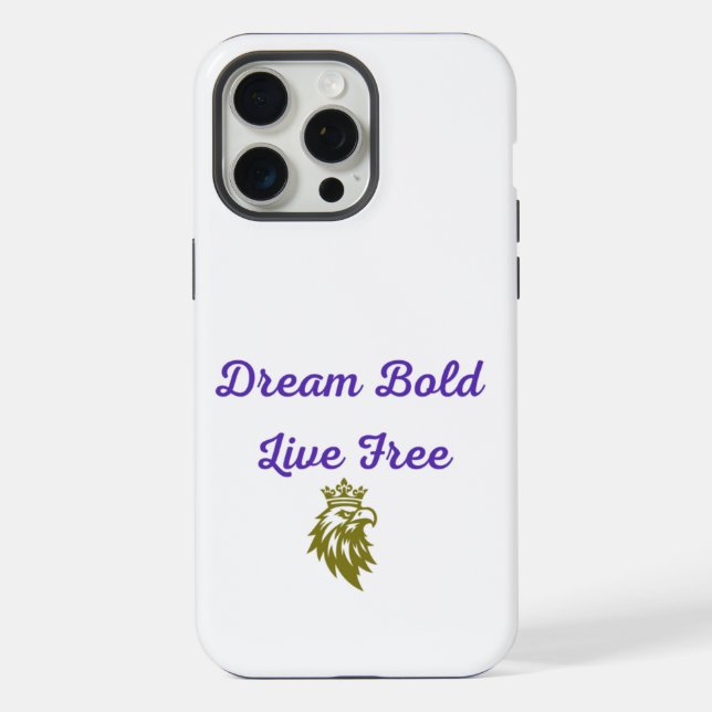 Live Free iPhone-Hülle iPhone 15 Pro Max Hülle (Rückseite)