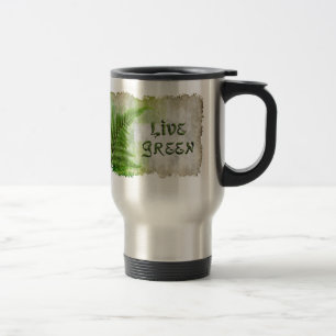 LIVE GREEN Eco Enviro Travel Mug pour le Jour des
