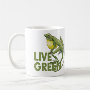 Live Green Kaffeetasse