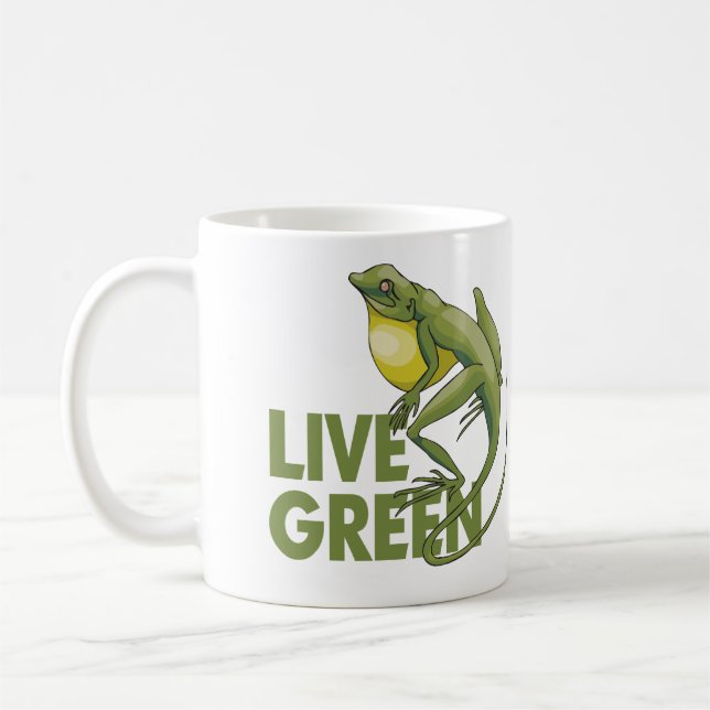 Live Green Kaffeetasse (Links)