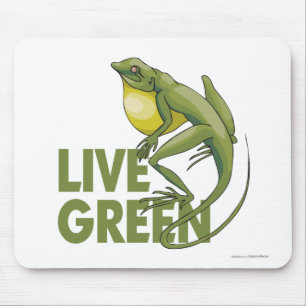 Live Green Mousepad