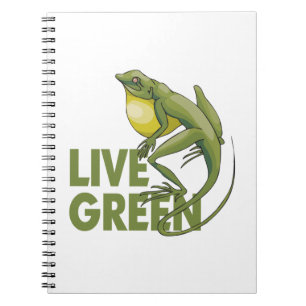 Live Green Notizblock