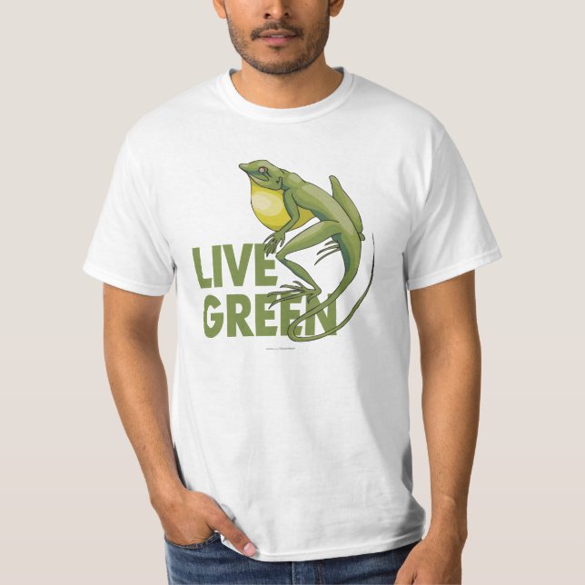 Live Green T-Shirt (Vorderseite)