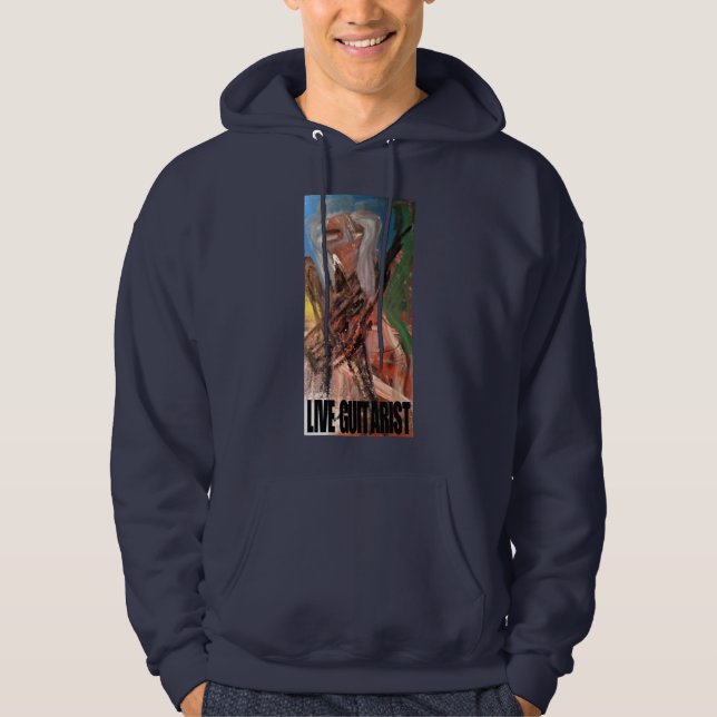 LIVE GUITARIST HOODIE (Vorderseite)