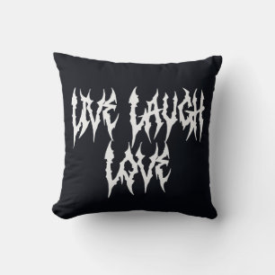 Live, Lachen, Liebe Kissen