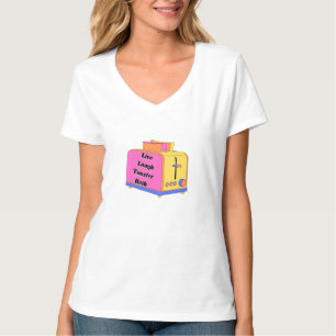 Live-Lachen Liebe mit Toaster in Ihrem Bad T-Shirt