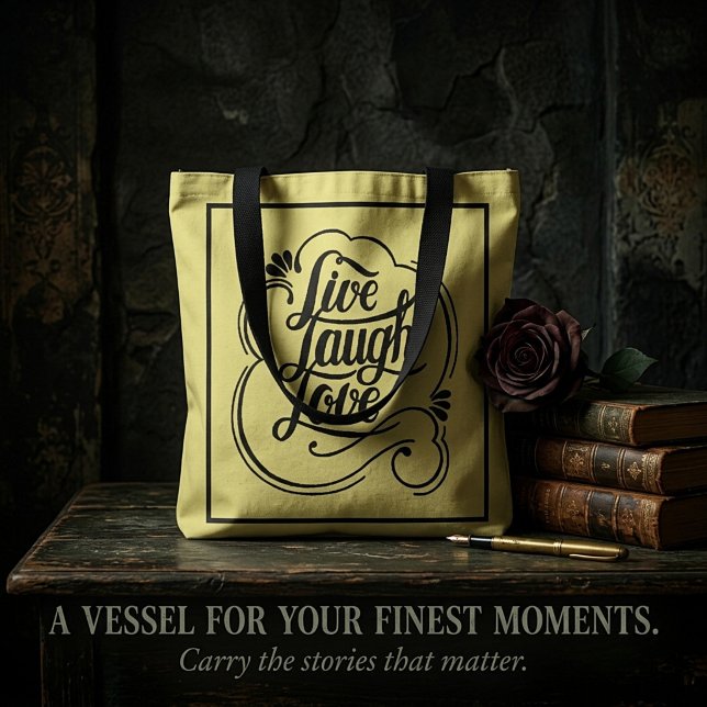 Live-Lachen-Liebe Tasche (Von Creator hochgeladen)