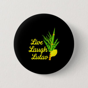 Live Lachen Lulav Etrog Frohes Sukkot Jüdisches Su Button