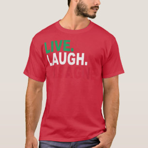 Live Lagh Lasagna Pasta Pizza Italienische Küche T-Shirt