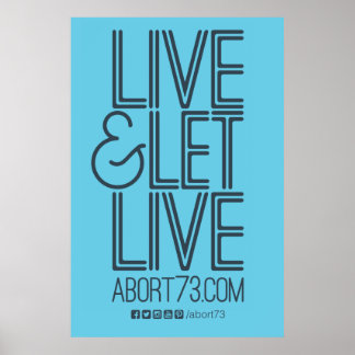 Live & Lass Live Poster (Abort73.com)