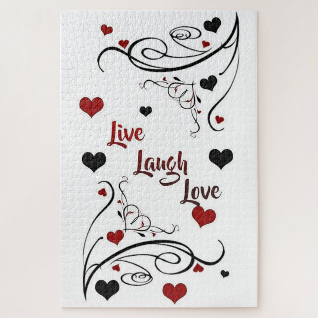 Live-Laugh-Liebe (Vertikal)