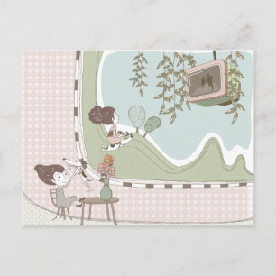 Live-Laugh Liebe #3 Postcard Postkarte