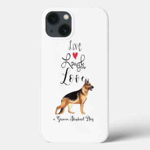 Live Laugh Liebe a German Shepherd Case-Mate iPhone Hülle