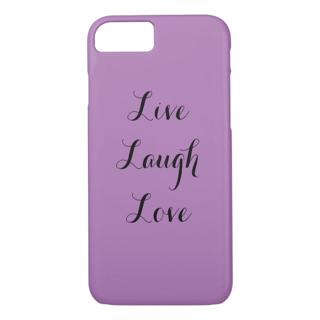 Live-Laugh-Liebe Case-Mate iPhone Hülle (Rückseite)