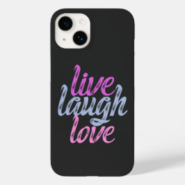 Live-Laugh-Liebe - Die Freude verkörpern Case-Mate iPhone 14 Hülle