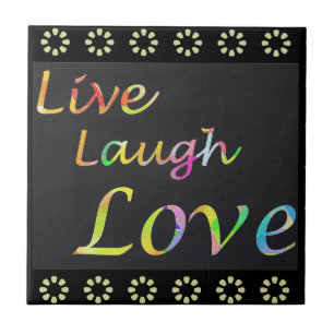 Live-Laugh-Liebe Fliese