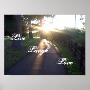Live-Laugh-Liebe Poster
