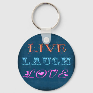 Live-Laugh-Liebe-Schlüsselanhänger Schlüsselanhänger