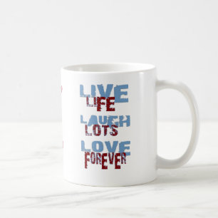 LIVE LAUGH LIEBE TASSE