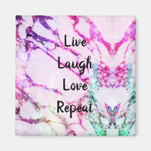 Live-Laugh-Liebe Wiederholen Magnet