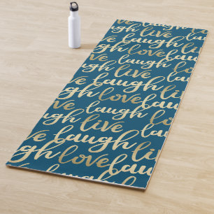 Live-Laugh-Liebe Yogamatte