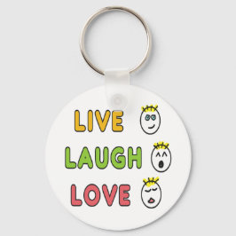Live Laugh Love Schlüsselanhänger