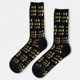 Live Laugh Love Socken