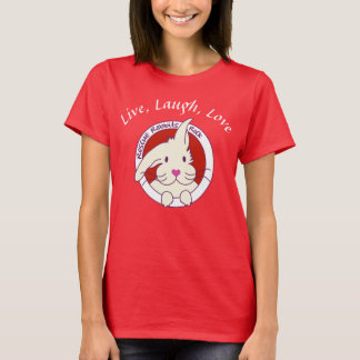 Live Laugh Love Tshirt collecte de fonds