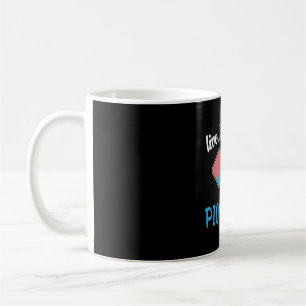 Live Laugh Play Pickleball Kaffeetasse