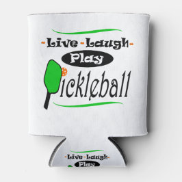 Live Laugh Play Pickleball Pickleball Spieler Gif Dosenkühler