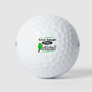 Live Laugh Play Pickleball Pickleball Spieler Gif Golfball