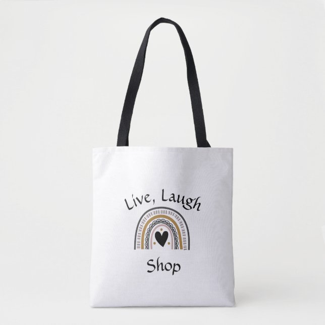 Live, Laugh Shop Tasche (Vorderseite)