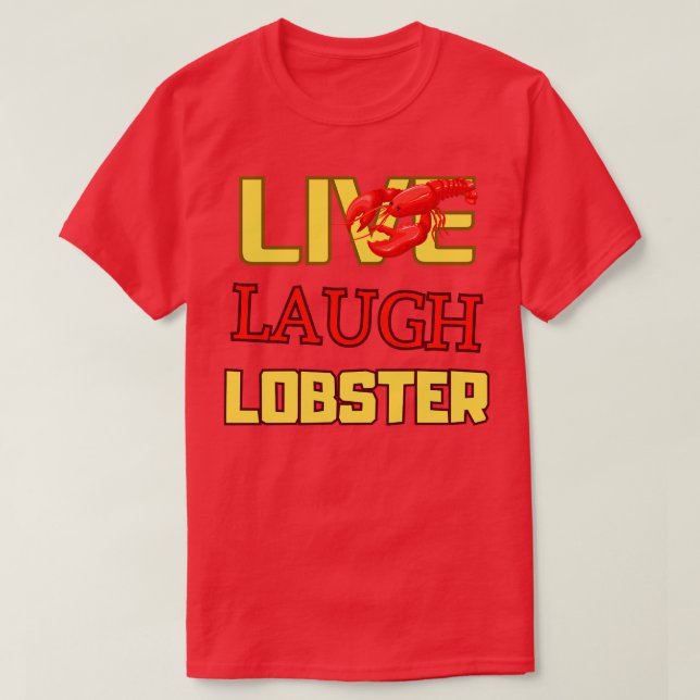 Live Laugh T-Shirt (Design vorne)