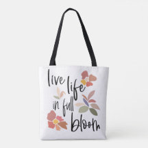 Live-Leben in voller Blüte