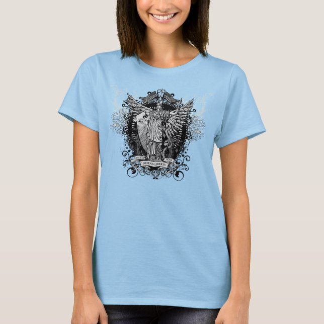 Live & Let Live Personnalisable Graphic T-shirt (Devant)