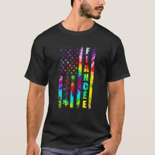 Live-Liebe Akzeptieren Gefärbte Krawatte der Autis T-Shirt