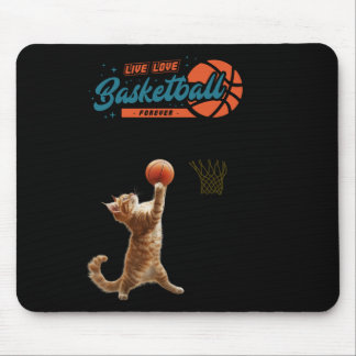 Live Liebe Basketball für immer Mousepad