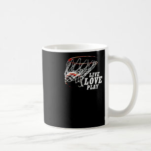 Live-Liebe Basketball von Subgirl Kaffeetasse