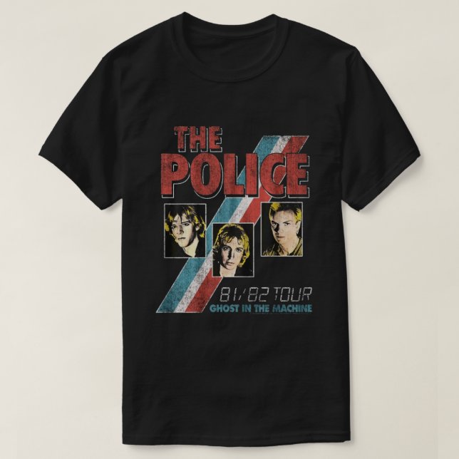Live-Liebe der Polizeimusikband T-Shirt (Design vorne)