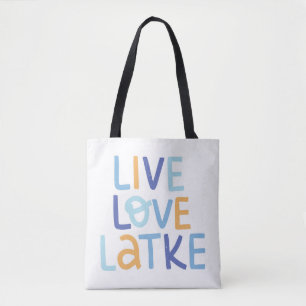 Live-Liebe Latke Hanukkah Design Tasche