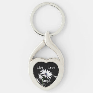 Live Liebe Laugh Daisy Schlüsselanhänger