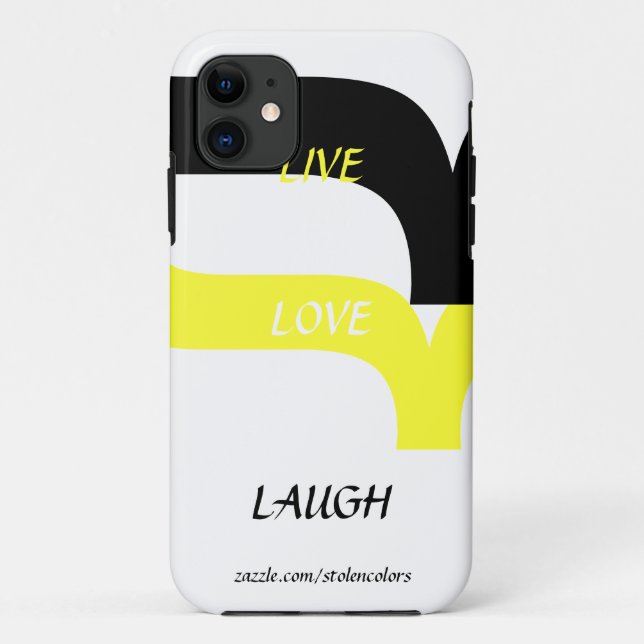 Live-Liebe Laugh iPhone 5 Case-Mate iPhone Hülle (Rückseite)