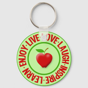 LIVE LIEBE LAUGH ... Schlüsselkette Schlüsselanhänger