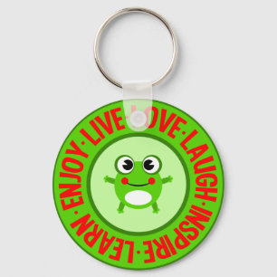 LIVE LIEBE LAUGH ... Schlüsselkette Schlüsselanhänger