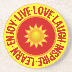 LIVE LIEBE LAUGH ... Untersetzer