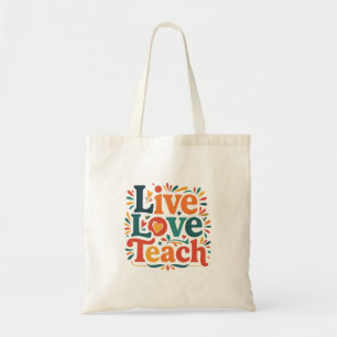 Live-Liebe Lehrerbewertung Tragetasche