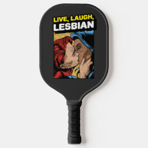 Live Liebe Lesbian Pickleball Schläger
